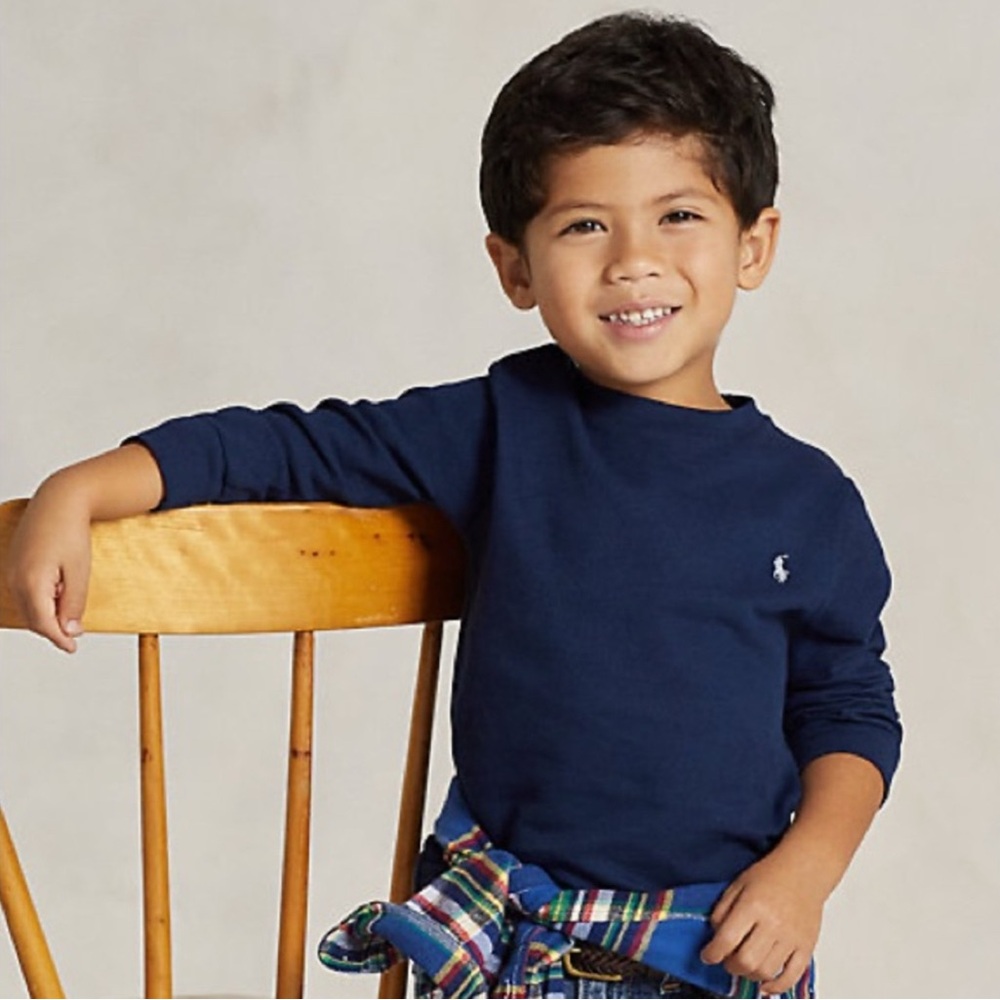 Polo by Ralph Lauren Crimson Knit Top